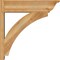 Ekena Millwork Thorton Rough Sawn Traditional Outlooker, Western Red Cedar, 8"W x 30"D x 30"H OUT08X30X30THR01RWR - alternate 4